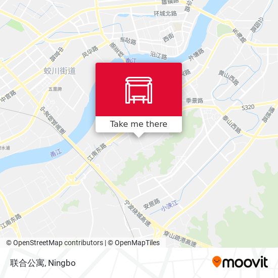 联合公寓 map