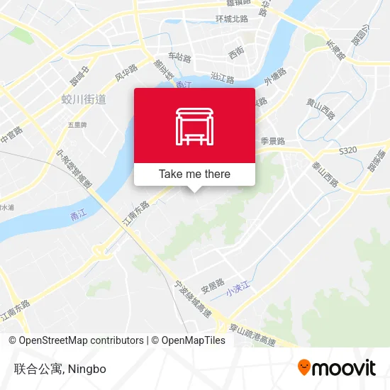 联合公寓 map