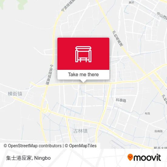 集士港应家 map