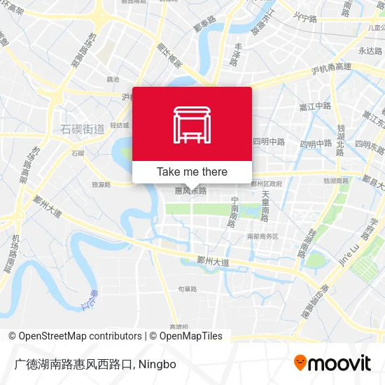 广德湖南路惠风西路口 map