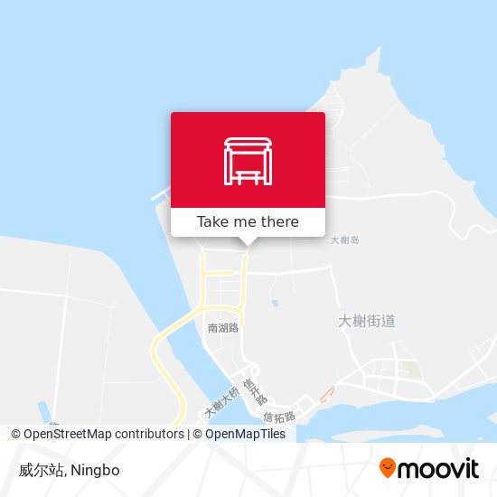 威尔站 map