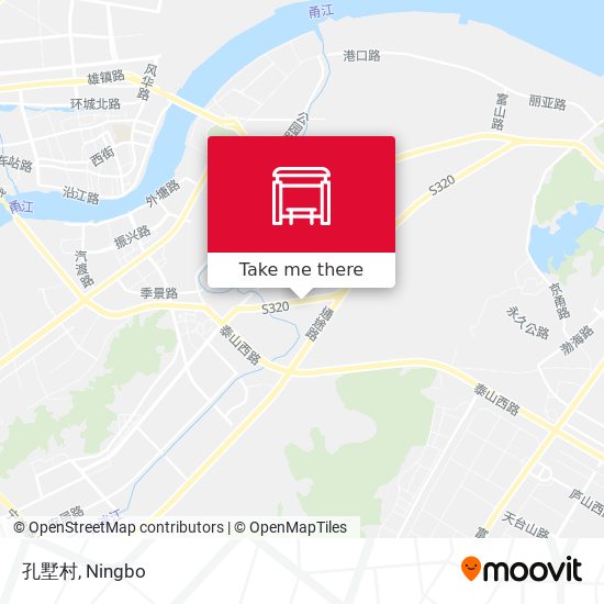 孔墅村 map