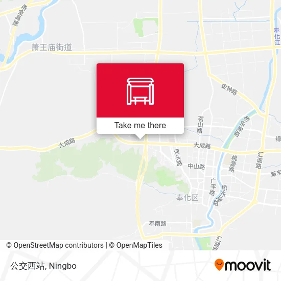 公交西站 map