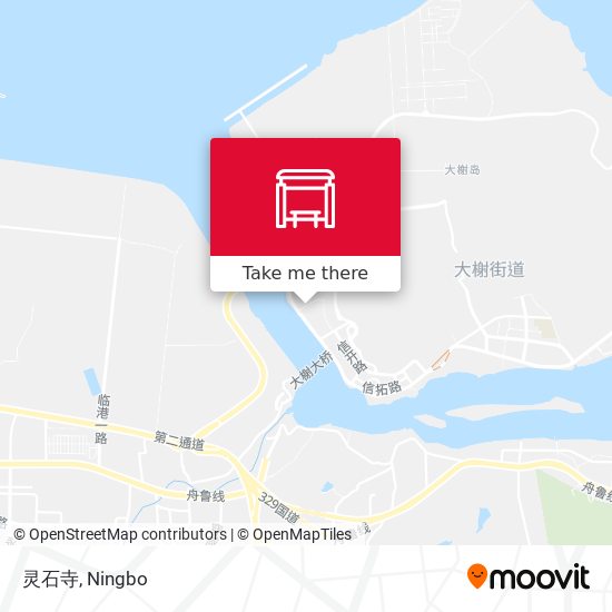 灵石寺 map