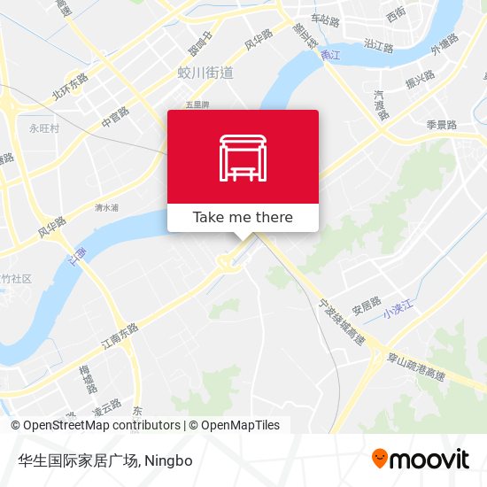 华生国际家居广场 map