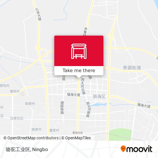 骆驼工业区 map