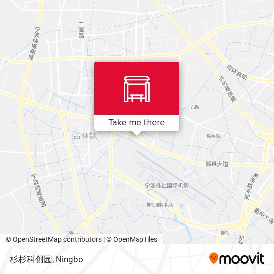 杉杉科创园 map