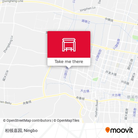 柏顿嘉园 map