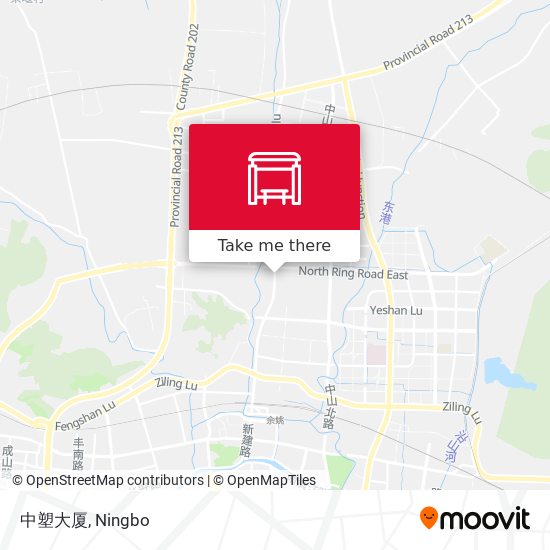 中塑大厦 map