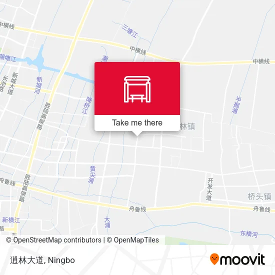 逍林大道 map