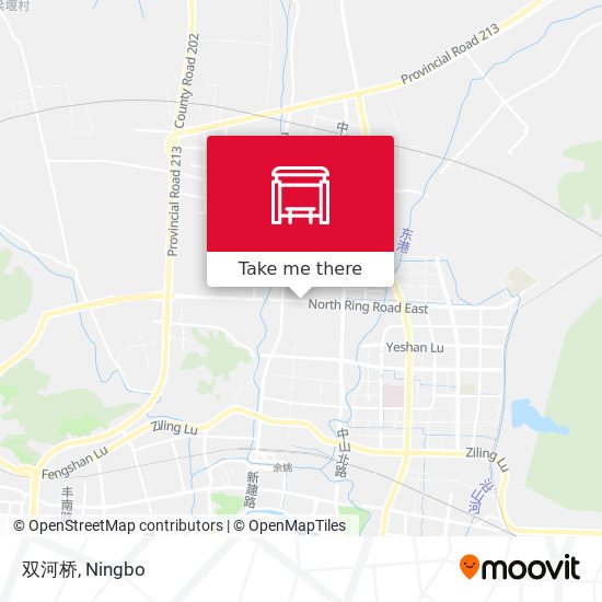双河桥 map