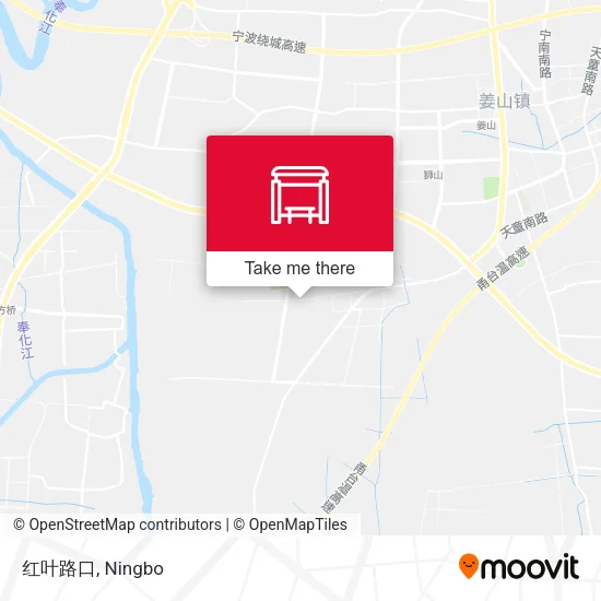 红叶路口 map