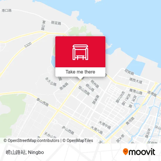 崂山路站 map