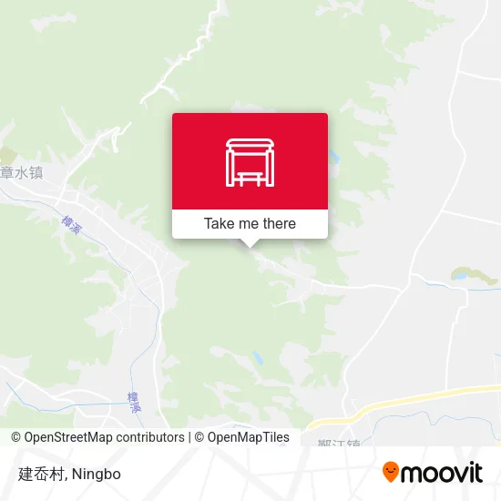 建岙村 map