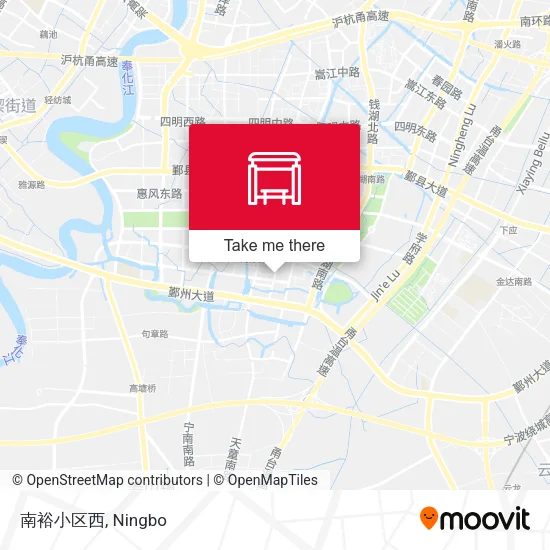 南裕小区西 map