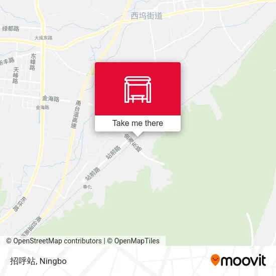 招呼站 map