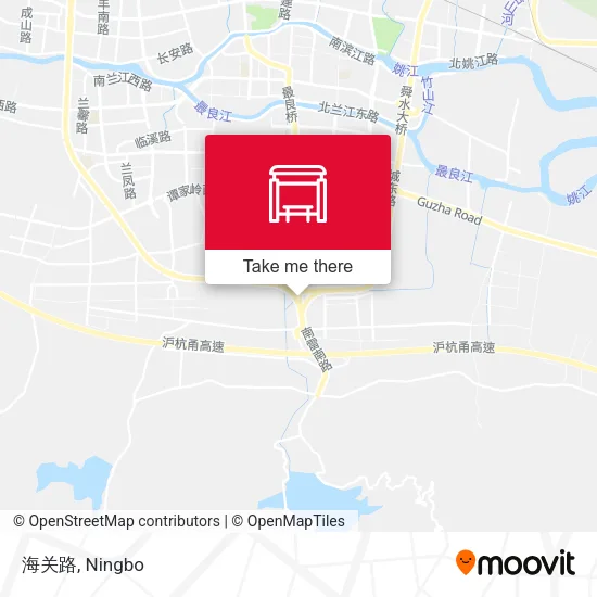 海关路 map