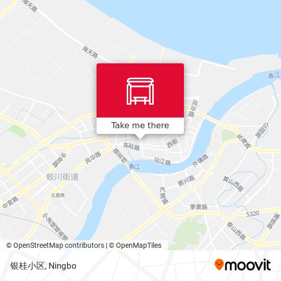 银桂小区 map