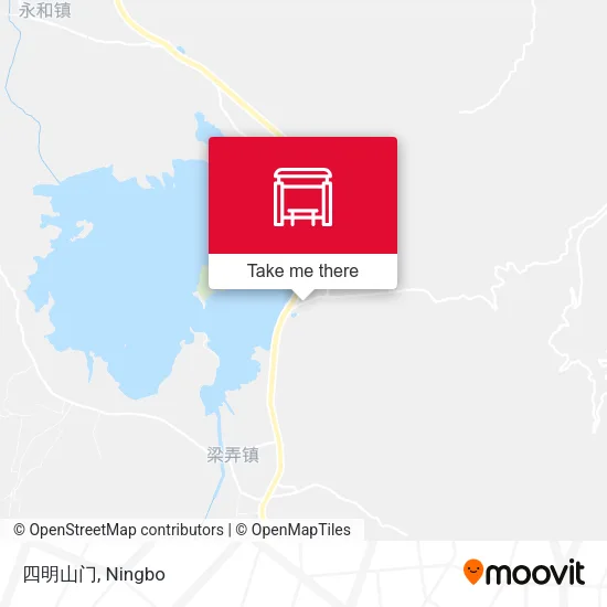 四明山门 map