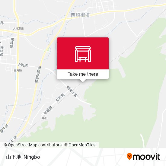 山下地 map