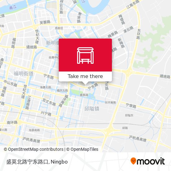 盛莫北路宁东路口 map