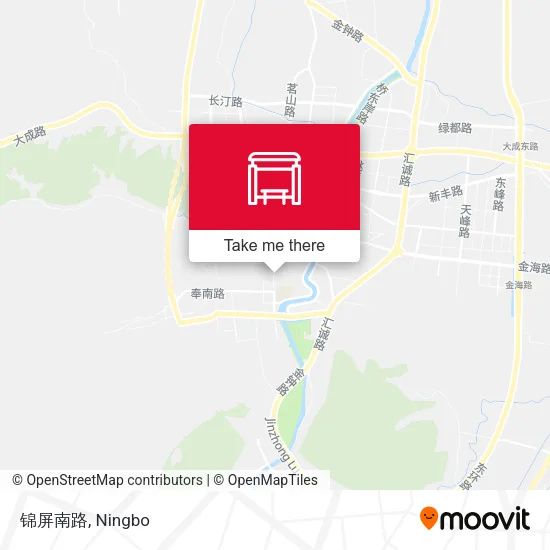 锦屏南路 map
