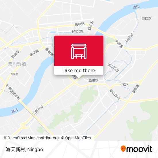 海天新村 map