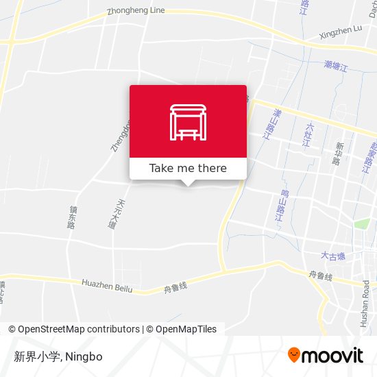 新界小学 map