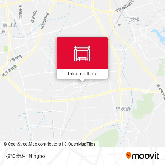 横道新村 map
