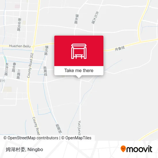 姆湖村委 map