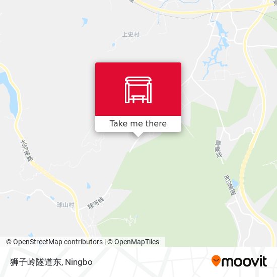 狮子岭隧道东 map