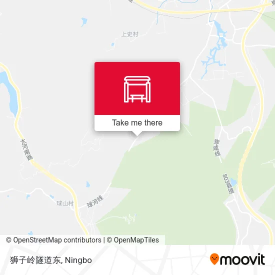 狮子岭隧道东 map