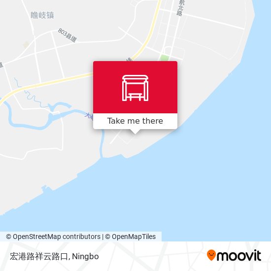 宏港路祥云路口 map