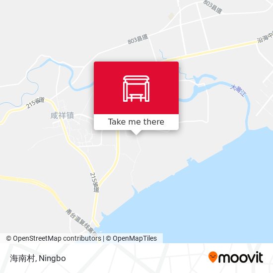 海南村 map