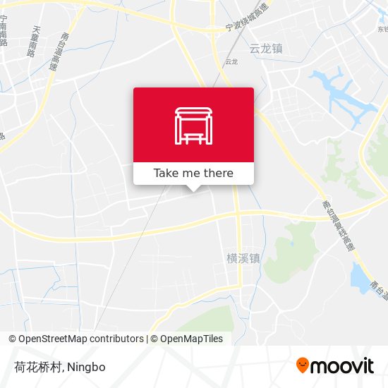 荷花桥村 map