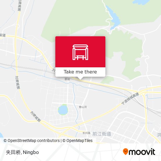 夹田桥 map