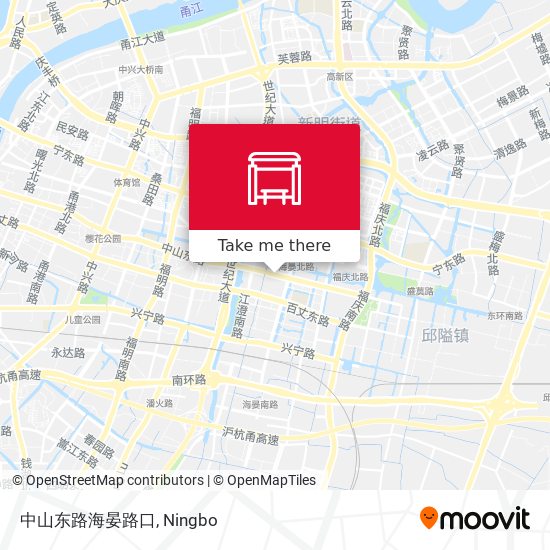 中山东路海晏路口 map
