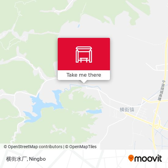 横街水厂 map