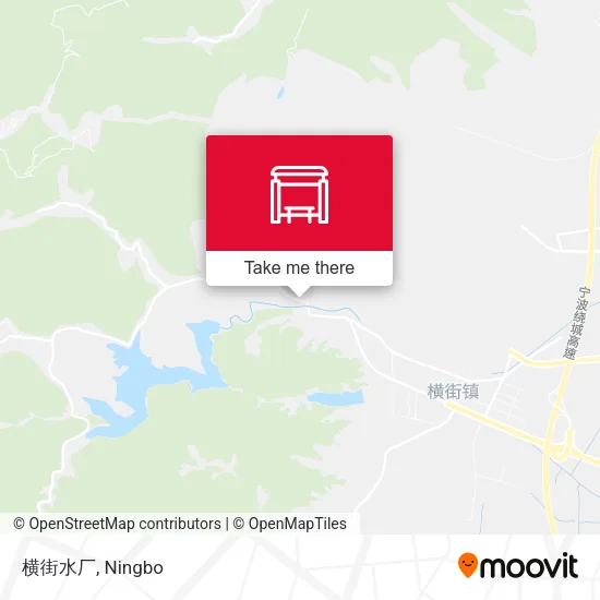 横街水厂 map