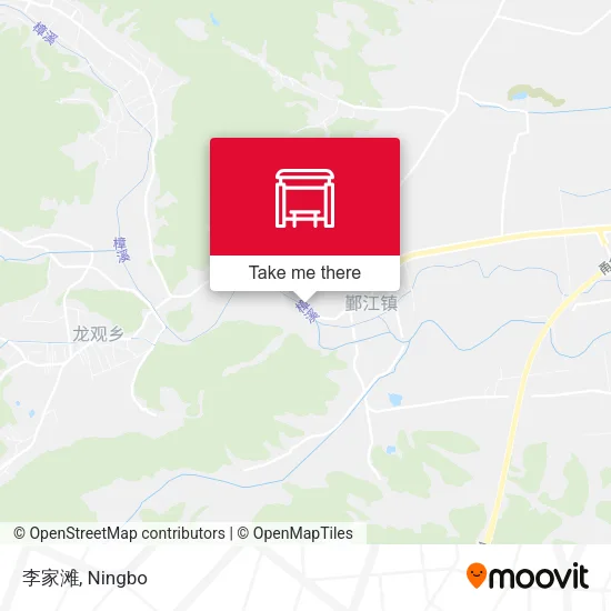 李家滩 map