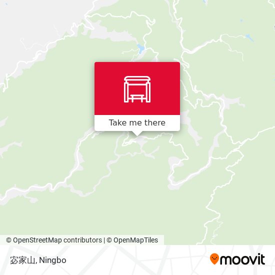 宓家山 map