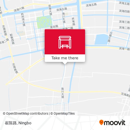 崔陈路 map