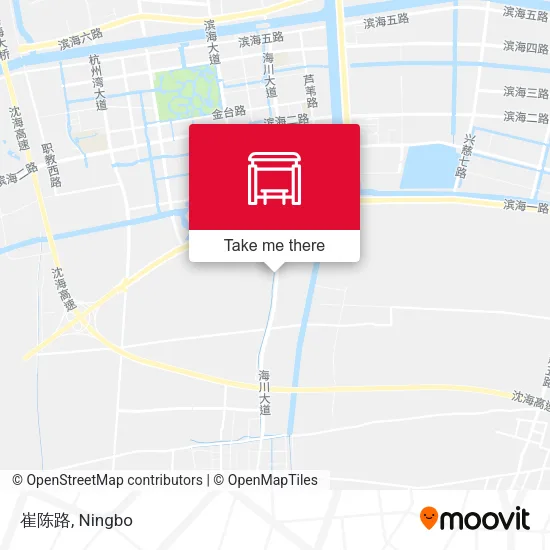 崔陈路 map