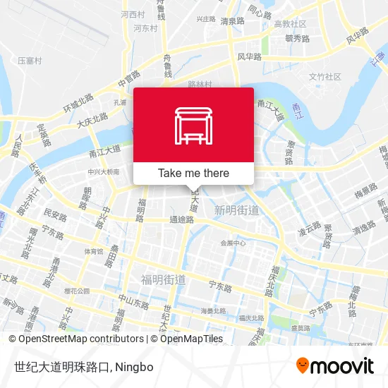 世纪大道明珠路口 map