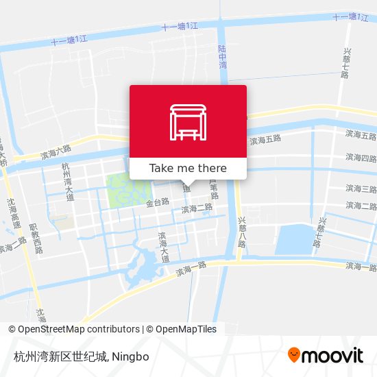 杭州湾新区世纪城 map