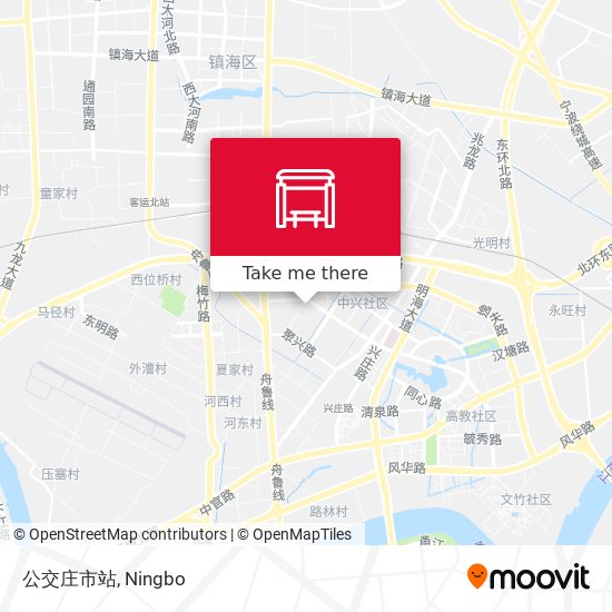 公交庄市站 map