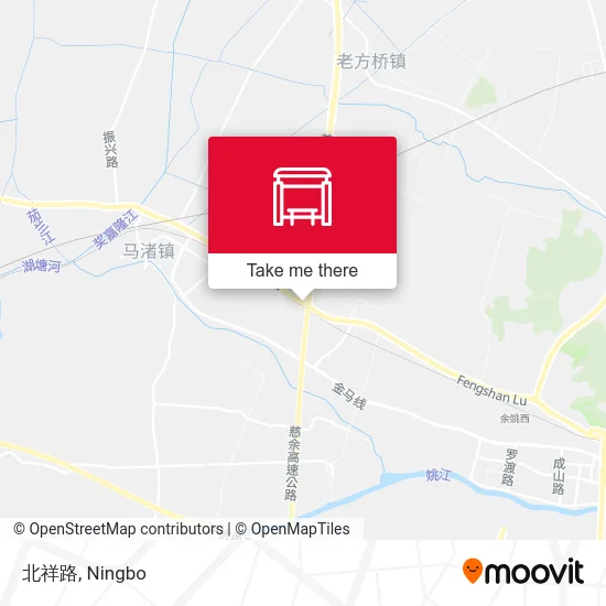 北祥路 map