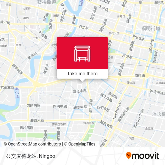 公交麦德龙站 map