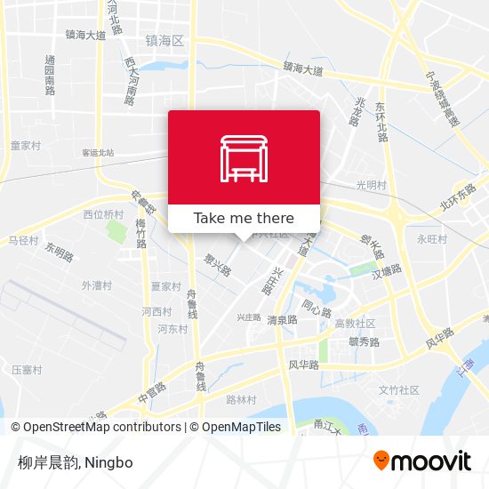 柳岸晨韵 map