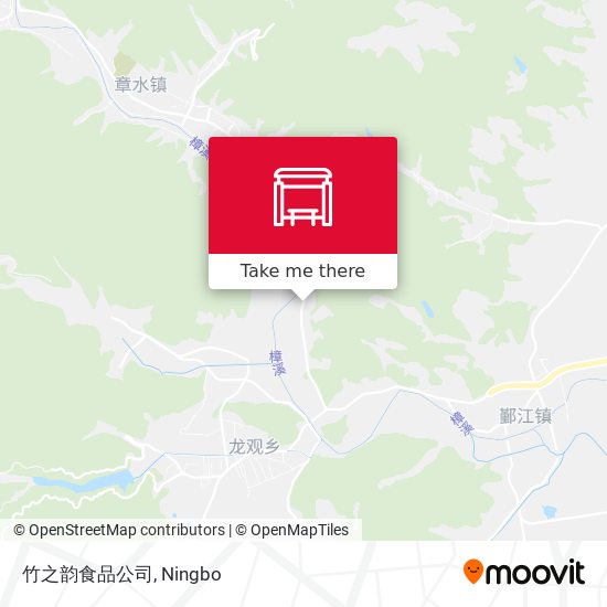 竹之韵食品公司 map